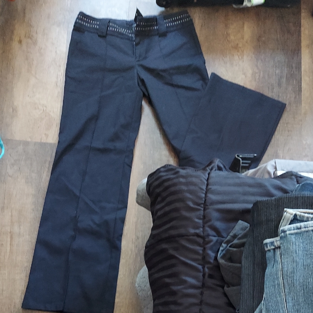 Elegant Navy Women's Pants